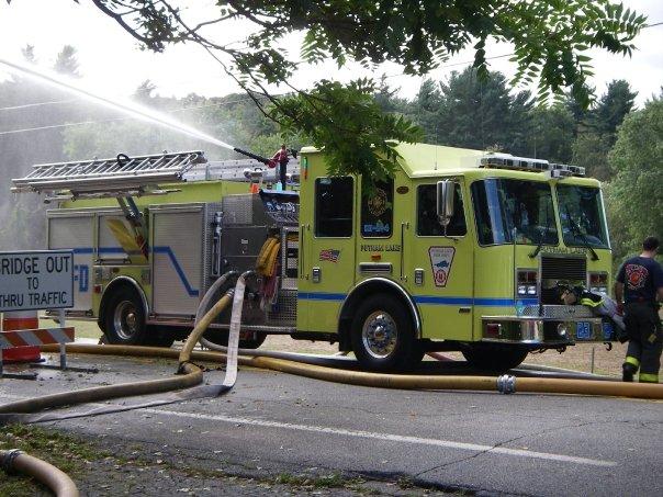 September 2009- Putnam Lake Firefighters participate in a mutual aid tanker shuttle drill Hosted by the Brewster Fire Department